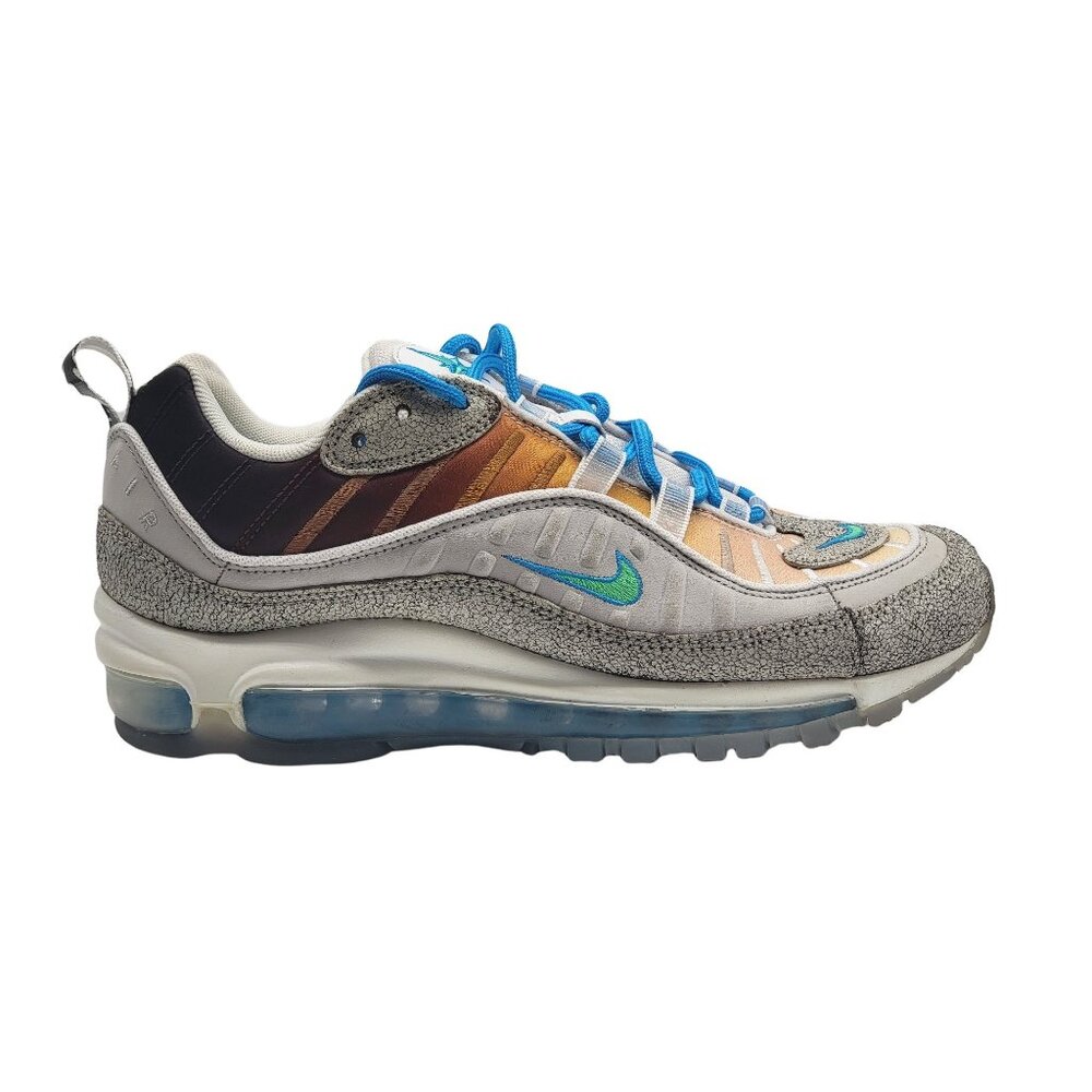 Nike Mens Air‎ Max 98 La Mezcla CI1502-001 Vast Grey/Electro Green Size 7